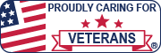 Proudly Caring for Veterans Official Logo from Triwest Care