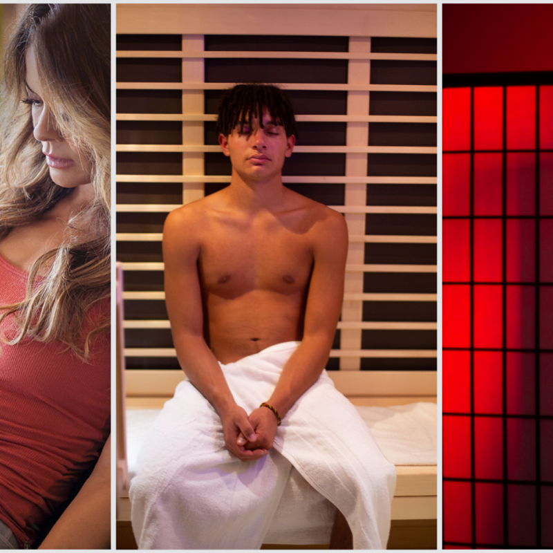 Physical vascular therapy - infrared sauna - mito red light