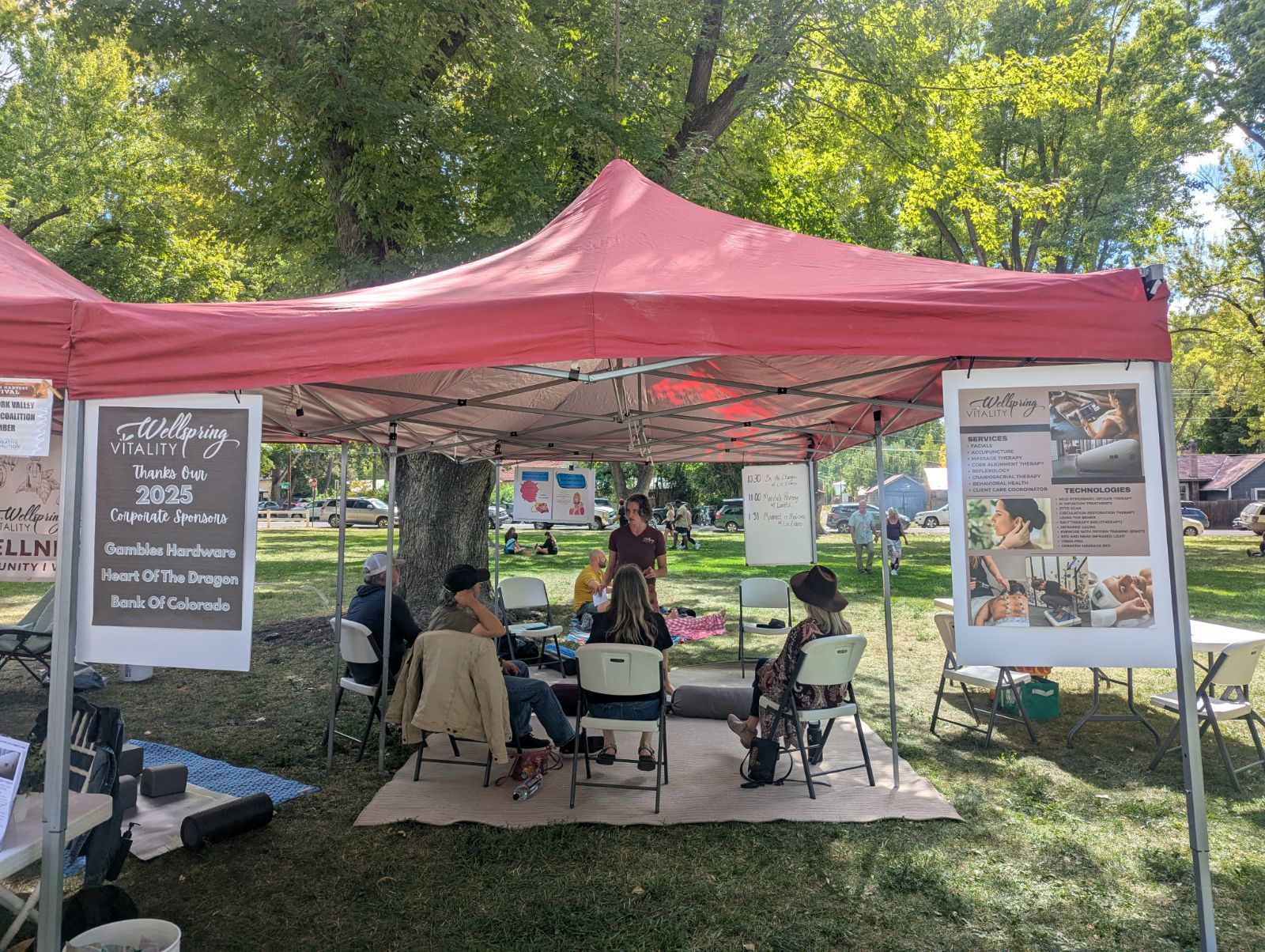 Mountain Harvest Fest Tent